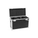ROADINGER Flightcase PRO per 2 LED THA-100F/THA-120PC con Vano Accessori