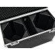 ROADINGER Flightcase PRO per 2 LED THA-100F/THA-120PC con Vano Accessori