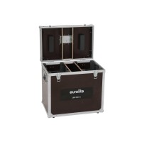 ROADINGER Flightcase per 2 LED TMH-41 - Protezione Ottimale e Vano Accessori
