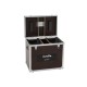 ROADINGER Flightcase per 2 LED TMH-41 - Protezione Ottimale e Vano Accessori