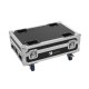ROADINGER Flightcase per 4 AKKU BAR-6 Glow QCL Flex con Ricarica e Funzione QuickDMX