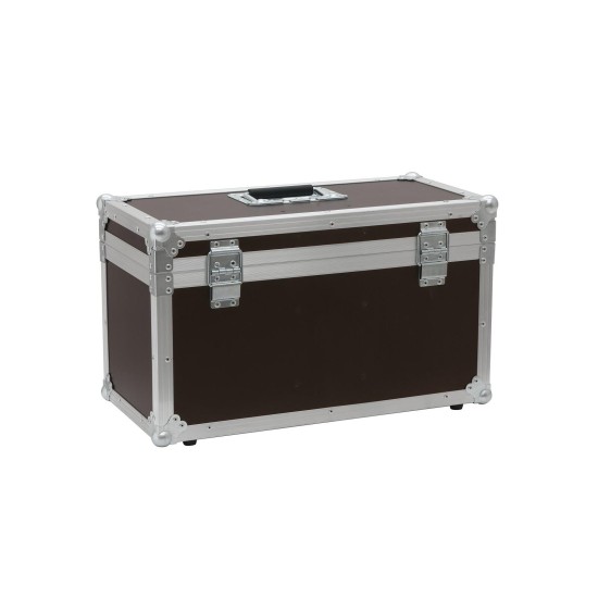 ROADINGER Flightcase per 2 LED TMH-17 con Vano Accessori e Struttura in Legno Multistrato