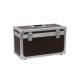 ROADINGER Flightcase per 2 LED TMH-17 con Vano Accessori e Struttura in Legno Multistrato