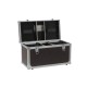 ROADINGER Flightcase per 2 LED TMH-17 con Vano Accessori e Struttura in Legno Multistrato