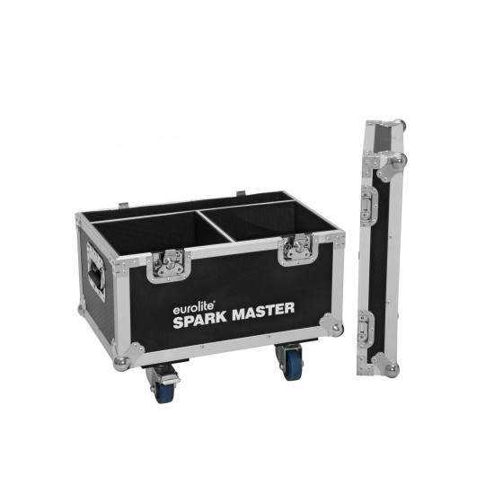 Flightcase ROADINGER per 2 Spark Master con Ruote Girevoli - Custodia Protettiva Professionale