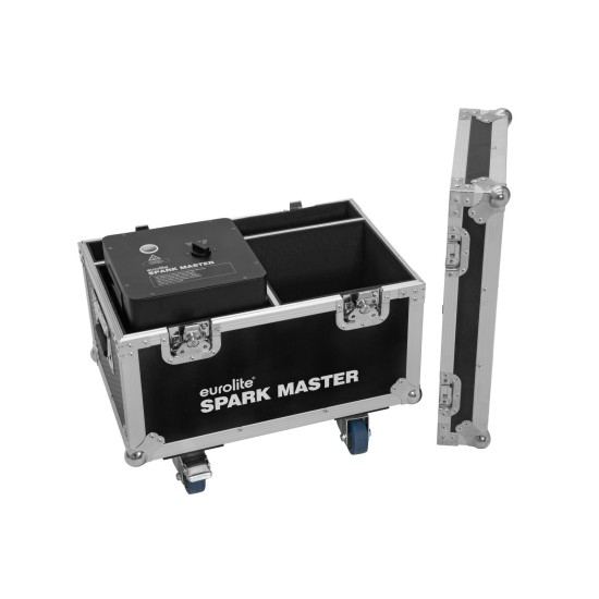 Flightcase ROADINGER per 2 Spark Master con Ruote Girevoli - Custodia Protettiva Professionale
