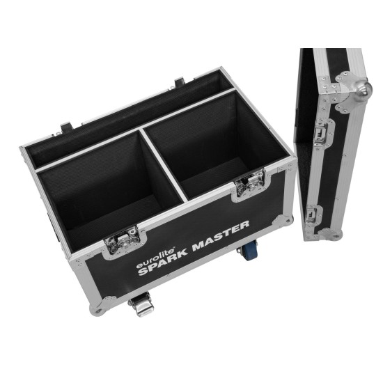 Flightcase ROADINGER per 2 Spark Master con Ruote Girevoli - Custodia Protettiva Professionale