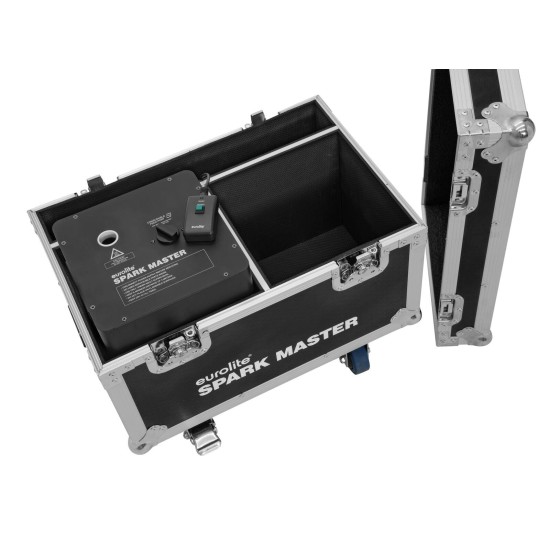 Flightcase ROADINGER per 2 Spark Master con Ruote Girevoli - Custodia Protettiva Professionale