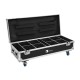 ROADINGER Flightcase con Ricarica Integrata per 8 Luci AKKU UP-4 con DMX