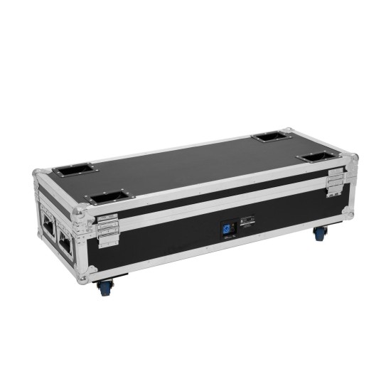 ROADINGER Flightcase con Ricarica Integrata per 8 Luci AKKU UP-4 con DMX