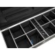 ROADINGER Flightcase con Ricarica Integrata per 8 Luci AKKU UP-4 con DMX