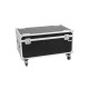 ROADINGER Flightcase PRO per 4 Moving Head LED TMH-X7 con Ruote Girevoli e Vano Accessori