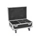 ROADINGER Flightcase Professionale con Ricarica per 4 AKKU IP UP-4 Plus HCL Spot WDMX
