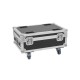 ROADINGER Flightcase Professionale con Ricarica per 4 AKKU IP UP-4 Plus HCL Spot WDMX