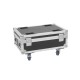 ROADINGER Flightcase Professionale con Ricarica per 4 AKKU IP UP-4 Plus HCL Spot WDMX