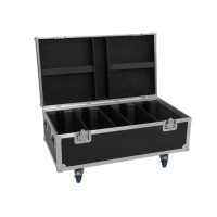 ROADINGER Flightcase 4x Multiflood Pro con Ruote Girevoli - Custodia Professionale per Illuminazione