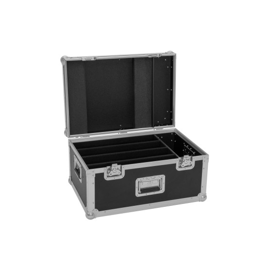 ROADINGER Flightcase per 4 LED Super Strobe - Custodia Protettiva Professionale