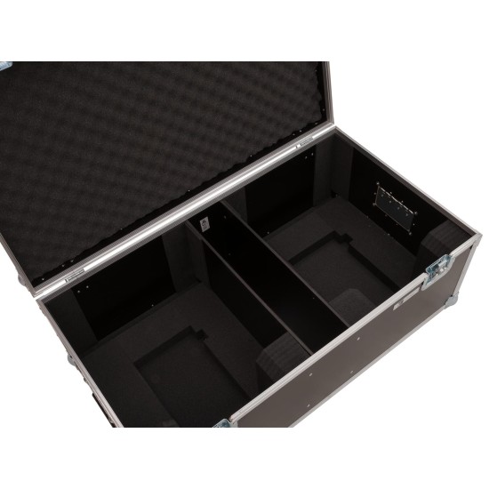 ROADINGER Flightcase Professionale per 2x LED THA-150F Theater Spot - Custodia Protettiva