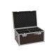 ROADINGER Flightcase 4x LED Silent Slim Spot - Custodia Professionale per Illuminazione