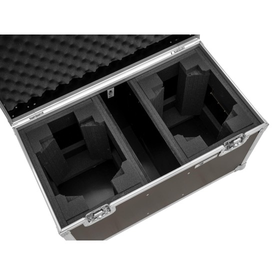 ROADINGER Flightcase Professionale per 2x LED TMH-X4 - Protezione e Qualità Superiore