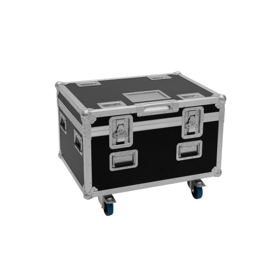 ROADINGER Flightcase Professionale per 4x LED TMH-X4 con Ruote e Vani Accessori