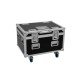 ROADINGER Flightcase Professionale per 4x LED TMH-X4 con Ruote e Vani Accessori