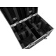 ROADINGER Flightcase Professionale per 4x LED TMH-X4 con Ruote e Vani Accessori