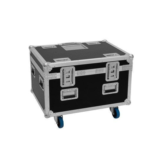 ROADINGER Flightcase Professionale per 4x LED TMH-X4 con Ruote e Vani Accessori