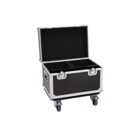 ROADINGER Flightcase PRO con Ruote per 2 Spark Master, Custodia Professionale