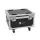 Flightcase ROADINGER per 4 AKKU IP PAR 7 QCL WDMX con Funzione di Ricarica e Ruote