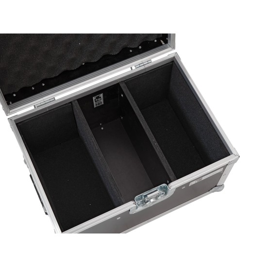ROADINGER Flightcase PRO per 2 LED CBB-2 COB con Protezione Ottimale