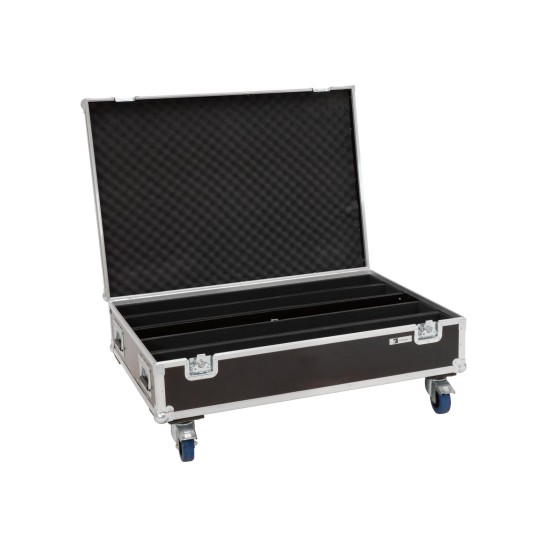 ROADINGER Flightcase Professionale per 4 LED IP T-PIX con Ruote Girevoli
