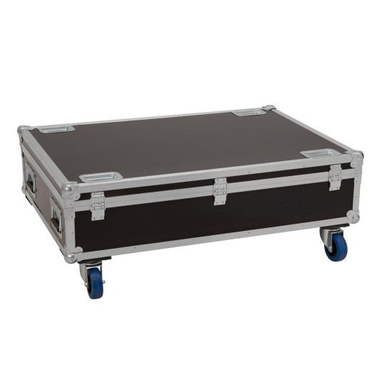 ROADINGER Flightcase Professionale per 4 LED IP T-PIX con Ruote Girevoli