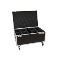 ROADINGER Flightcase Professionale con Ruote per 8 LED IP PAR 12x8W QCL/12x9W SQL Spot
