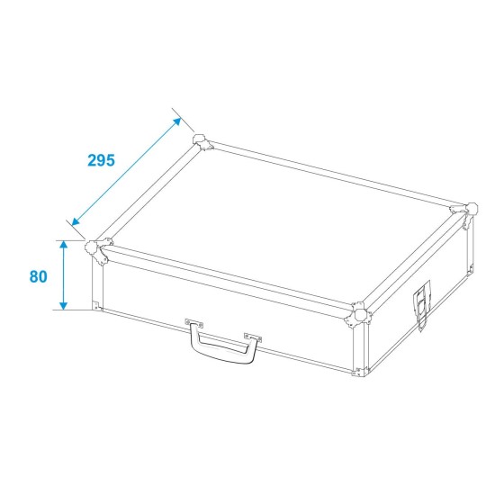 Custodia ROADINGER Flightcase Easy Show: Protezione Professionale in Multistrato di Betulla