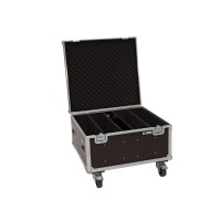 ROADINGER Flightcase con Rotelle - Protezione per 4 LED PLL-480