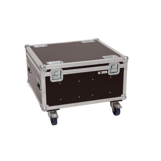 ROADINGER Flightcase con Rotelle - Protezione per 4 LED PLL-480