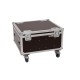 ROADINGER Flightcase con Rotelle - Protezione per 4 LED PLL-480