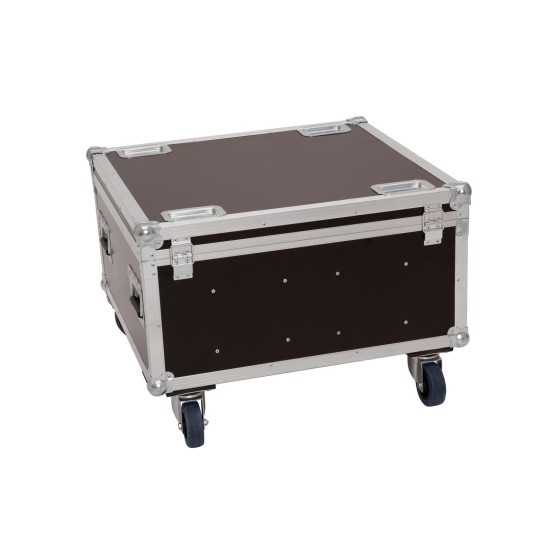 ROADINGER Flightcase con Rotelle - Protezione per 4 LED PLL-480