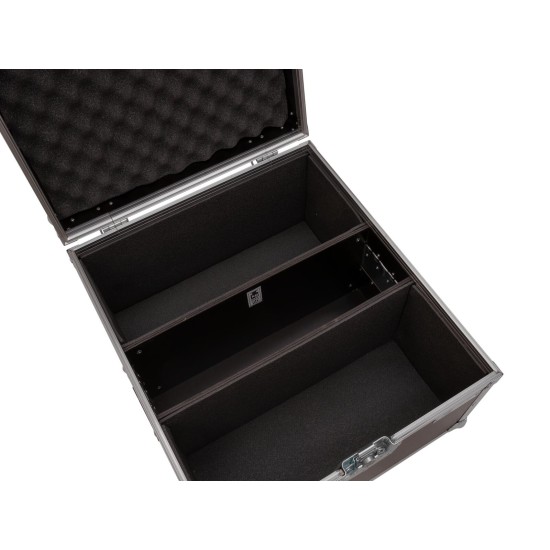 Custodia ROADINGER per 2x Audience Blinder 2x100W LED COB CW/WW - Flightcase Protettivo