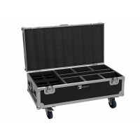 Flightcase ROADINGER 6x AKKU IP UP-4 Plus HCL Spot con Ricarica e WDMX