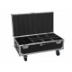 Flightcase ROADINGER 6x AKKU IP UP-4 Plus HCL Spot con Ricarica e WDMX
