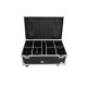 ROADINGER Flightcase con Ruote per 8x LED IP PAR 7x10W RGBL - Protezione e Mobilità