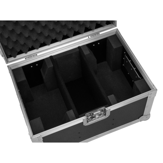 Custodia ROADINGER Highline per 2 LED CLS-9 QCL RGB/WW 9x7W - Flightcase Professionale