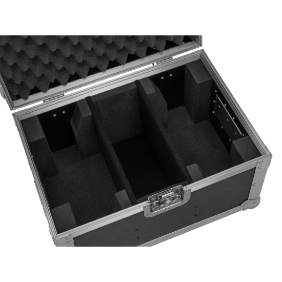 Custodia ROADINGER Highline per 2 LED CLS-9 QCL RGB/WW 9x7W - Flightcase Professionale