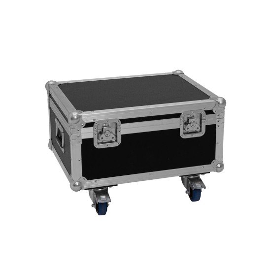 ROADINGER Flightcase Professionale per Proiettori LED CLS-9 QCL RGB/WW 9x7W con Ruote