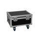 ROADINGER Flightcase Professionale per Proiettori LED CLS-9 QCL RGB/WW 9x7W con Ruote