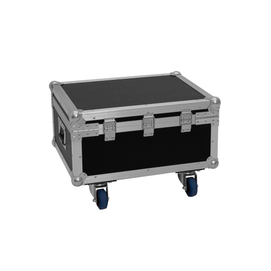ROADINGER Flightcase Professionale per Proiettori LED CLS-9 QCL RGB/WW 9x7W con Ruote