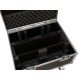 ROADINGER Flightcase Professionale per Proiettori LED CLS-9 QCL RGB/WW 9x7W con Ruote