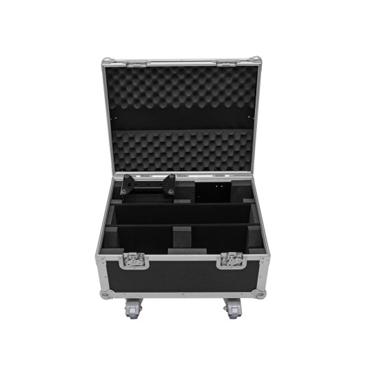 ROADINGER Flightcase Professionale per Proiettori LED CLS-9 QCL RGB/WW 9x7W con Ruote